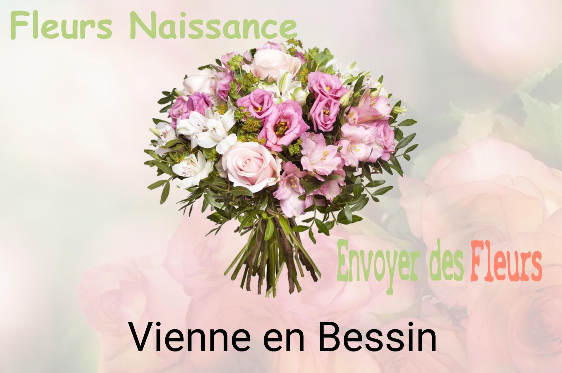 Bouquet de fleurs de naissance livré à Vienne-en-Bessin
