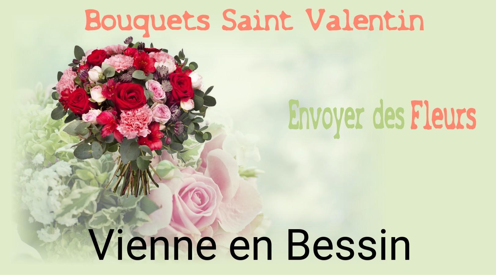 Roses de Saint-Valentin livrées à Vienne-en-Bessin